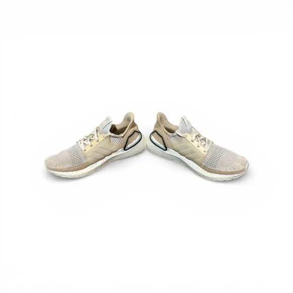 Womens adidas Ultra Boost 19 “Pale Nude” Knit Running Shoes Size 10 - Picture 4 of 9